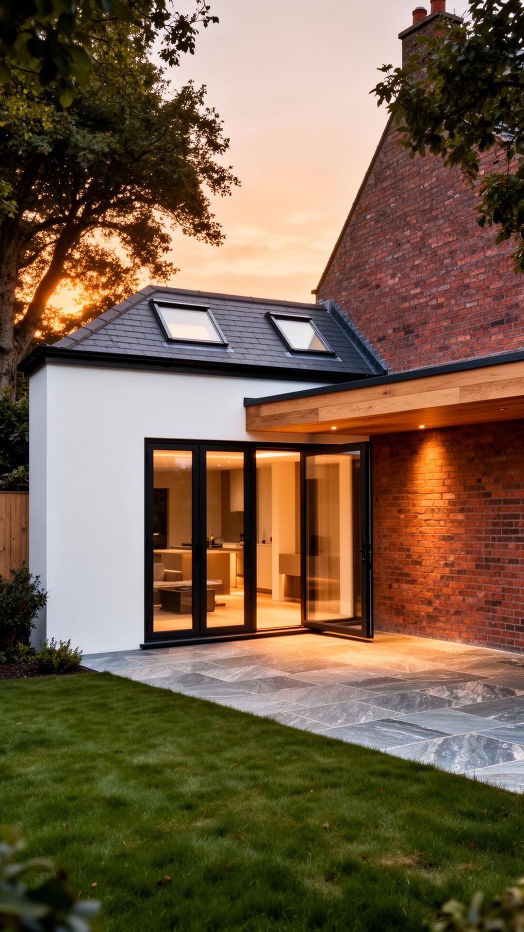 Twilight Rear Extension — House Extension in Terenure, Dublin 6W by RSM Construction