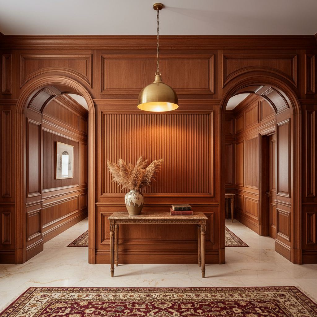 Wall Paneling in Dalkey — luxury renovation by Dublin's premium construction company