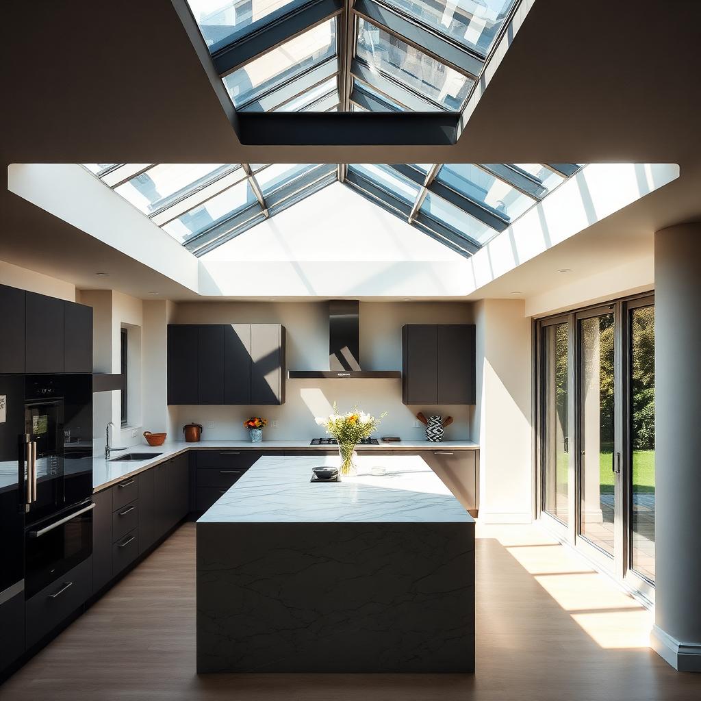 Bringing Light into Deep Extensions: Rooflights, Glazing &amp; Courtyards