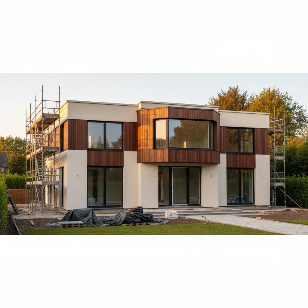 Builders in Foxrock — luxury renovation by Dublin's premium construction company