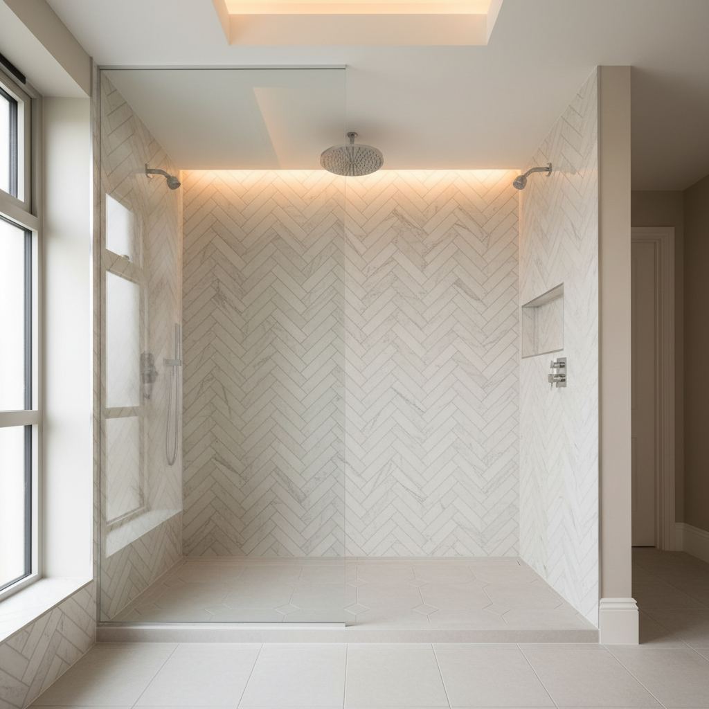 Shower Installation in Foxrock — luxury renovation by Dublin's premium construction company