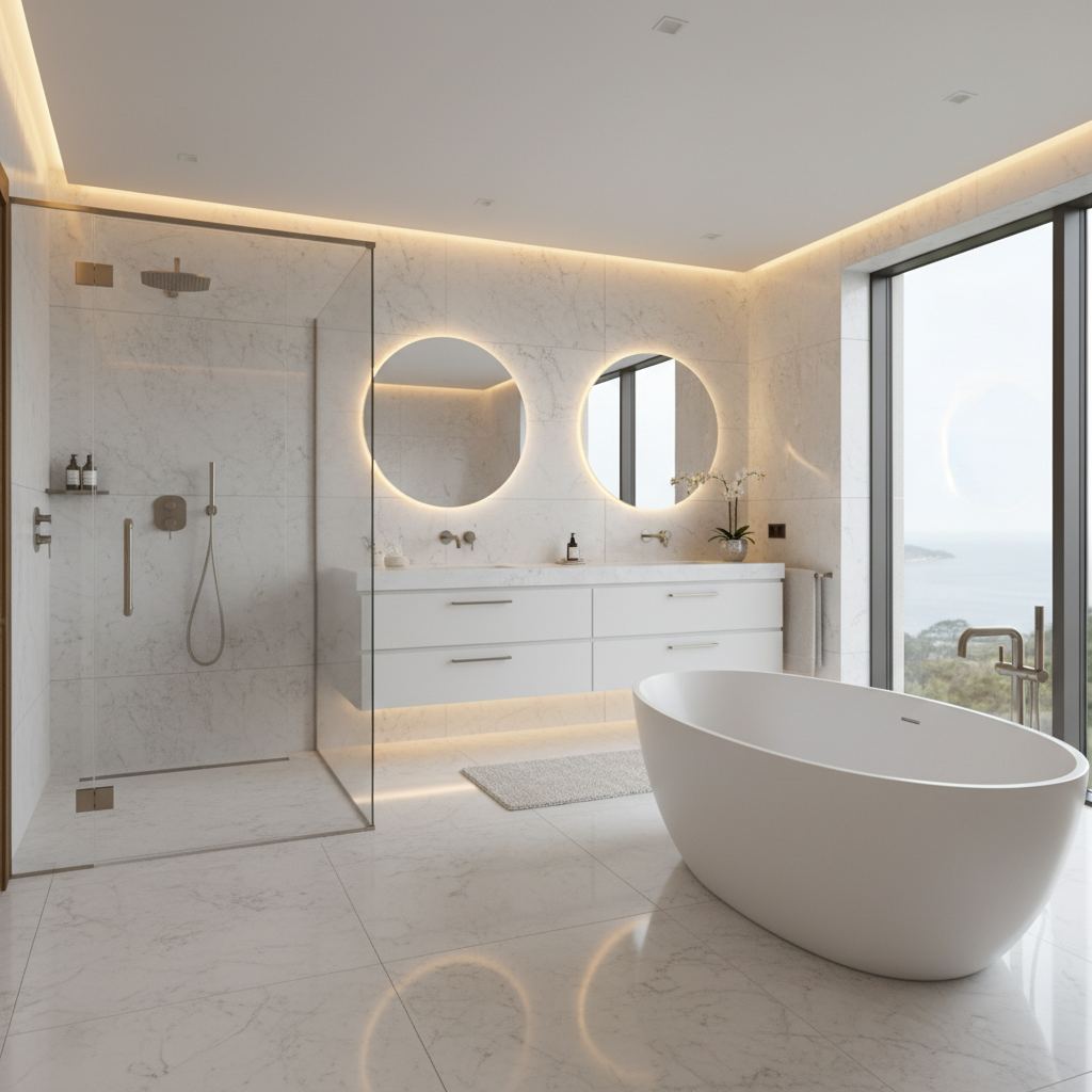 Bathroom Renovation in Killiney — luxury renovation by Dublin's premium construction company