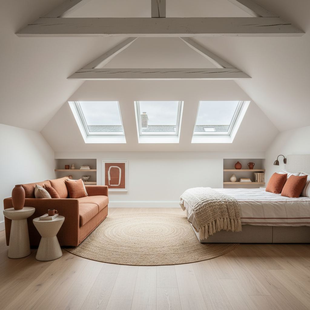 Attic Conversion in Sandycove — luxury renovation by Dublin's premium construction company