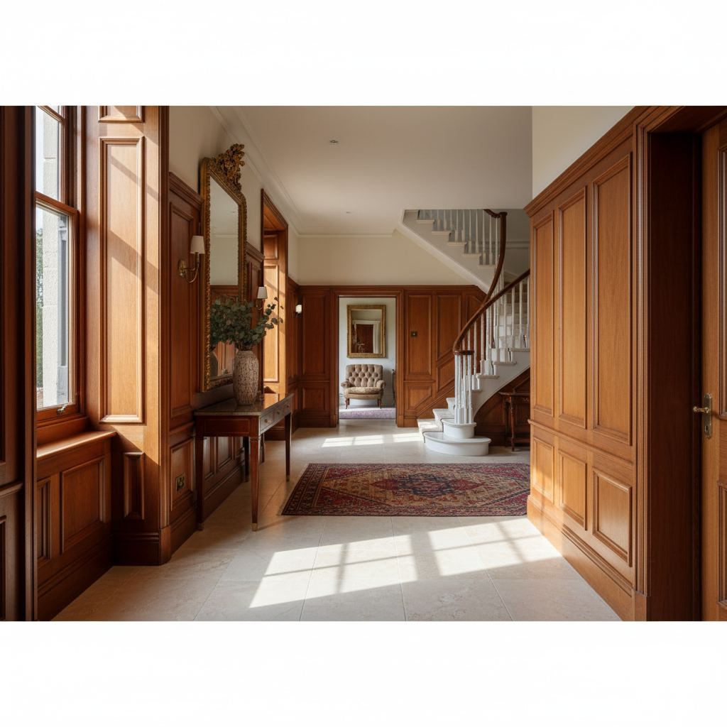 Wall Paneling in Sandycove — luxury renovation by Dublin's premium construction company