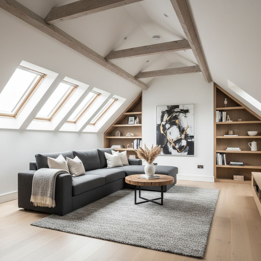 Attic Conversion in Stillorgan — luxury renovation by Dublin's premium construction company